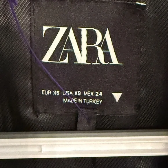 Zara Double Breasted Oversized Blazer 45328 - Picture 6 of 9